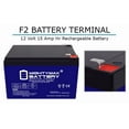 thumbnail image 4 of 12V 15AH GEL F2 Replacement Battery Compatible with 14Ah PS-12140 F2 - 4 Pack, 4 of 7