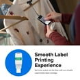 thumbnail image 3 of ZEBRA ZSB Series Labels - Potato Starch-Based Printer Label Paper - Recyclable Label Cartridge for Stickers - Versatile, Cloud-Based Adhesive Labels for Printer - Address, 1.25" x 3.5", 3 of 7