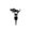 C, variant on Alloy Wild Boar Wine Bottle Stopper and Pourer Reusable Beverage Sealer with Tapered Spout and Ribbed Bottle Insert