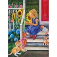 thumbnail image 1 of Taladro Diamond Painting (DE9457) DIY 5D Full Round Kit Happy Childhood Drawing (B707) 50x70cm FLhrweasw Nuevo, 1 of 1