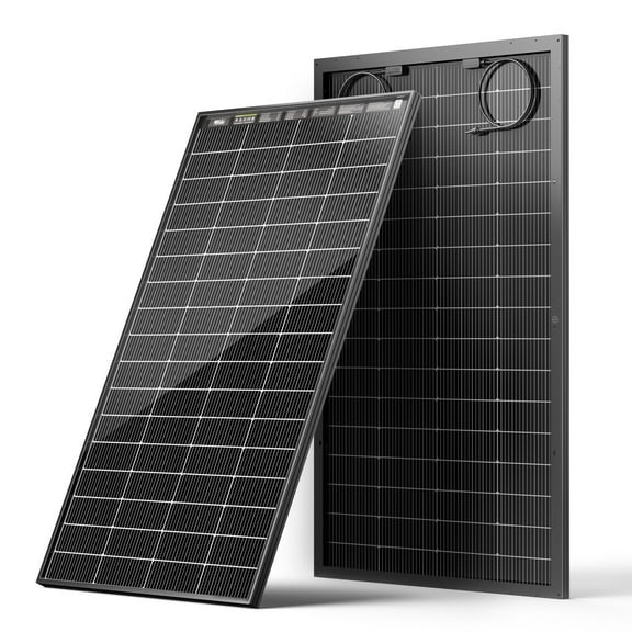 HQST N-Type 16BB 200 Watt Bifacial Solar Panel, with 25% Efficiency