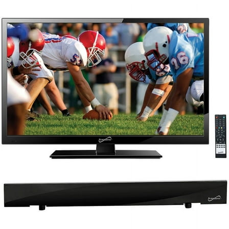 Supersonic 19" Class - HD LED TV - 720p, 60Hz (SC-1911) and SC-612 HDTV Flat Digital Antenna