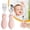 Pink, variant on Hilingoto ki-ds Self Feeding Silverware, toddler Utensils forks and Spoons Set with Plastic Handle Stainless Steel, Dishwasher Safe ba-by Flatware, Green 2Pcs