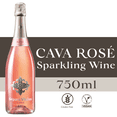 thumbnail image 2 of Segura Viudas Brut Cava Rosé Sparkling Wine 750ml, 12% ABV, Fresh Fruity Notes, Glass Bottle, 2 of 6