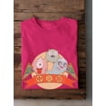 thumbnail image 3 of Cartoon Hungry Ghost Festival T-Shirt Men -Image by Shutterstock, Male 5X-Large, 3 of 4