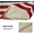 thumbnail image 4 of 4th of July Pillow Covers 18x18 Set of 2, American Flag Patriotic Decorations Throw Pillow Covers Linen Farmhouse Independence Day Cushion Case for Couch Sofa Summer Home Outdoor Decor, 4 of 5