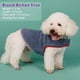 thumbnail image 5 of Chaqueta para perro cyeollo de forro polar sherpa reversible azul cálido XL, 5 of 7