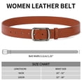 thumbnail image 7 of SENDEFN Women Waist Belt Fashion Ladies Belt with Solid Pin Buckle for Jeans Pants Dress, 7 of 7