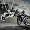 thumbnail image 6 of Motorcycle Urn Necklace Cremation Jewelry for Ashes Motorbike Necklace Pendent Stainless Steel Keepsake Memorial Urn Necklace for Men Women, 6 of 6