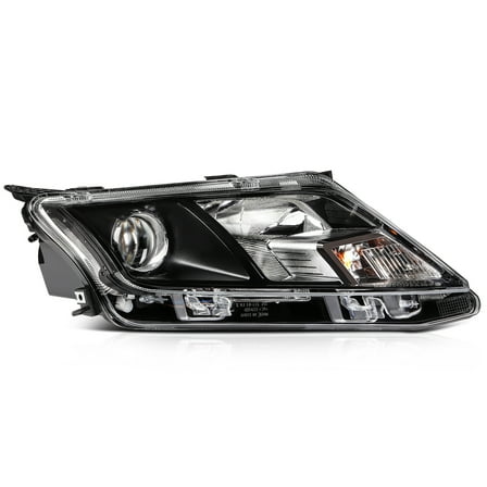 ECCPP Headlight assembly Fit 2010-2012 for Ford Fusion Chrome Housing Right Side Headlight FO2503273