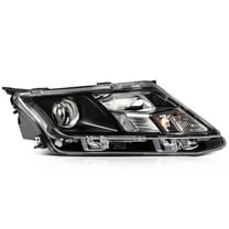 cciyu Headlight Assembly Replacement for 2010-2012 For Ford Fusion Clear Chrome Housing Passenger Side Headlamp 9E5Z13008A FO2503273