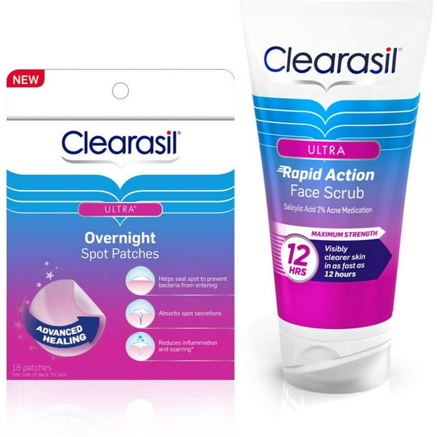clearasil ultra overnight spot patches