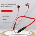 thumbnail image 3 of karymi Neckband Bluetooth Headphones,HD Stereo Wireless Sports Earphones,Around Neck Bluetooth Headphones Noise Cancelling Mic,Magnetic Attraction Holiday Gifts, 3 of 9