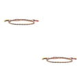 thumbnail image 3 of Minnieouse trenzada Mujeres Hombres Adorno de mano Pulseras de hilo ajustable con borlas Decoraciones Regalo de cumpleaños Type5 NO5, 3 of 6