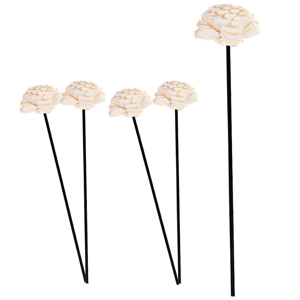 Diffuser sticks 5pcs Rattan Fragrance Diffuser Flower Replacement