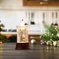 thumbnail image 6 of Zhourta Christmas Water Filled Luminous Candle Lights Night Light Wind Lamp Ornaments Santa Claus Small Gift Christmas Tree Decoration, 6 of 6