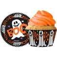 thumbnail image 2 of Siege Friendly Ghosts Cupcake Papers - 32 Count, 2 of 2