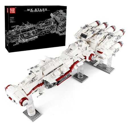 Mould King 21003 Star Plan Toy Blockade Runner Tantive IV Model Building Block Brick Kid Gift