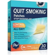 GOWINSEE 30 Patches Stop Smoking Patches, Step 1 Quit Smoking Patches, Smoking Aid to Help Quit Smoking, Transdermal System to Stop Smoking Aids