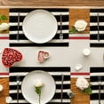 thumbnail image 5 of MOPOOR Valentine's Day Placemat Direct Love Pattern Wind Western Placemat Tablecloth,Mats Washable Vinyl Love Hearts Table Decoration for Anniversary Wedding Party Kitchen Dining Table ﻿, 5 of 5