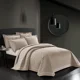 thumbnail image 2 of Colcha de lujo 100% de algodón en la cama, funda de cama europea a cuadros, colchón acolchado, ropa de cama, colchas para sábana, 2 of 5