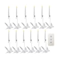 thumbnail image 1 of Vela Navideña LED Candelabro Sin Llama Luz de Ventana con Control Remoto Vela de Batería con Colgante Hecha de Material Pp Adecuada para Decoración de Aves, 1 of 8