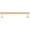 Polished Brass, variant on alno a310-6-pc manhattan modern pulls, polished chrome