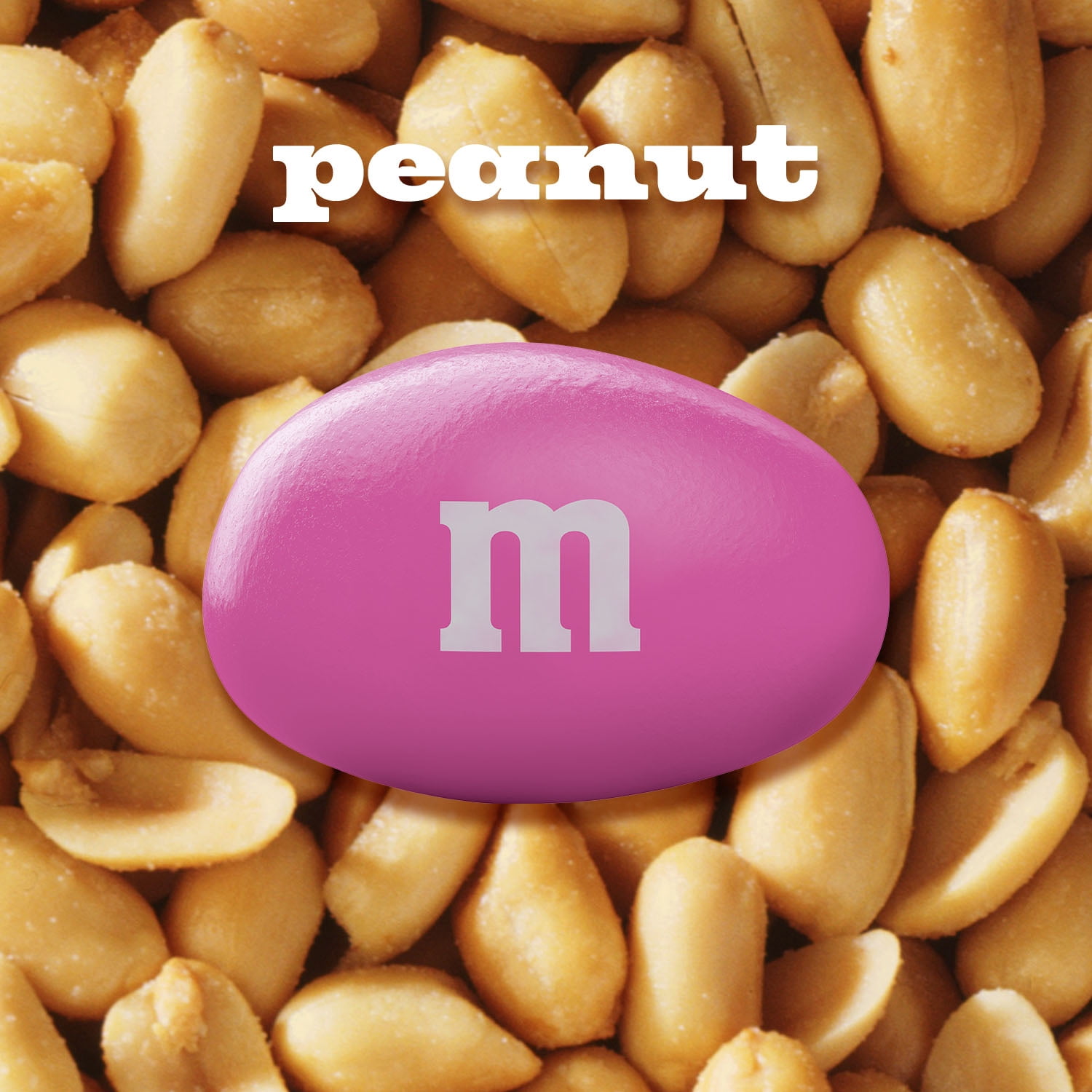 (2 pack) M&M’s Peanut Milk Chocolate Valentine’s Day Candy - 10 oz Bag