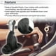 thumbnail image 3 of Pomo de Cambio Manual de 5 Velocidades Único Bargains con Cubierta para Chevrolet Spark 2011-2015 Palanca de Cambios de Plástico Cuero Sintético Negro Tonalidad Plateada, 3 of 7