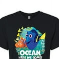 thumbnail image 3 of Disney Finding Dory - Ocean Here We Come - Juniors Cropped Cotton Blend T-Shirt, 3 of 5