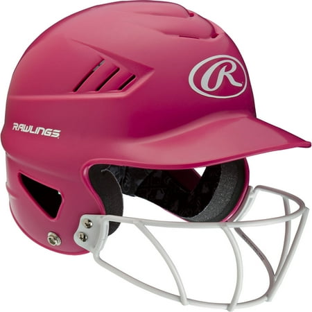 Rawlings Coolflo Fastpitch Softball Helmet with Face Guard,