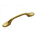 thumbnail image 1 of Hickory Hardware P14444-LB 3 In. Conquest Lustre Brass Cabinet Pull, 1 of 1