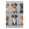 thumbnail image 4 of Dogs Curtains Black Out 72 Inch Length Curtains for Sliding Glass Doors Bedroom Living Room 2 Pack, 4 of 6