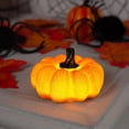 thumbnail image 4 of MZXELPRJD 2PCS Pumpkin Lights Battery Operated Lighted Pumpkin Halloween Pumpkin Lantern Decorations for Halloween Fall Outdoor Indoor Party Decorations, 4 of 6