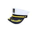 thumbnail image 1 of Sombrero Ajustable Capitan Marinero Gorro Gorra Yate Laure 1 pzs, Blanco, 1 of 5