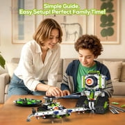Robot Building Kit with APP/Remote Control STEM Gift, Technic Coding Robotic Toys, Buildable 5in1 Models with 337+ Pieces