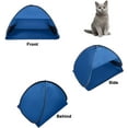 thumbnail image 5 of Pop Up Beach Shelter Portable Beach Tent Sun Shelter For Camping Anti Uv Wind Resistant Picnic Tent For Small Dogs Cats And Other Small Pets Blue, 5 of 5