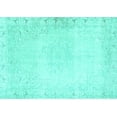 thumbnail image 1 of Ahgly Company Indoor Rectangle Persian Turquoise Blue Traditional Area Rugs, 2' x 4', 1 of 4