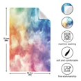 thumbnail image 3 of Kitchen Towel 28x18 Inches x1，Plate Towel, Decorative Towel, Napkin, Tea Towel Tea Towels For Kitchen Dish Cloths & Dish Towels Rainbow Cloud Cartoon, 3 of 7