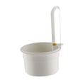 thumbnail image 3 of Colador de esquina para fregadero, cesta multifunción para lavar frutas y restos de cocina. blanco, 3 of 9
