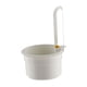 thumbnail image 3 of Colador de fregadero colgante de esquina, soporte de esquina, colador multifunción, desagüe de cocina blanco, 3 of 9