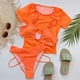 thumbnail image 4 of Traje de 3 piezas Mujer Perspectiva Bikini Set Push-Up Pad Traje de baño Traje de baño Ropa de playa Fridja nalpqowj21596, 4 of 7