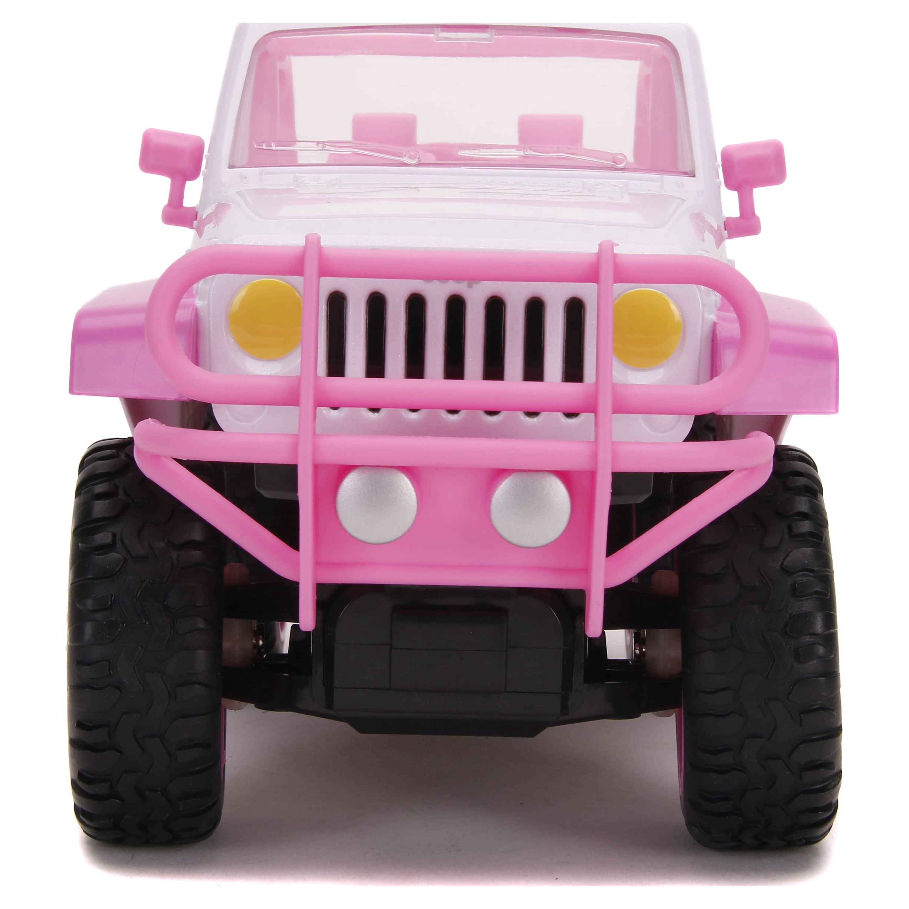 Jada Toys - Girlmazing 1:16 Scale RC Jeep, Exclusive Star Deco