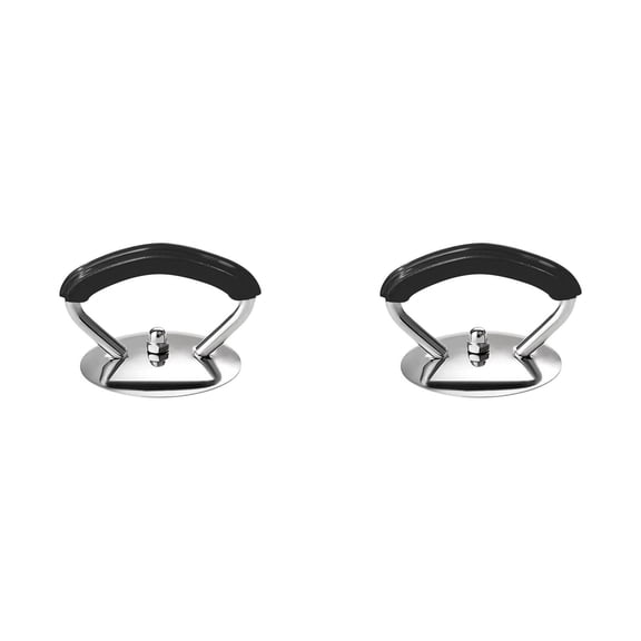 2 Pcs Universal Crock Pot Lid Handle Replacement, Stainless Steel Heat Resistant Cookware Pot Lid Replacement Lids