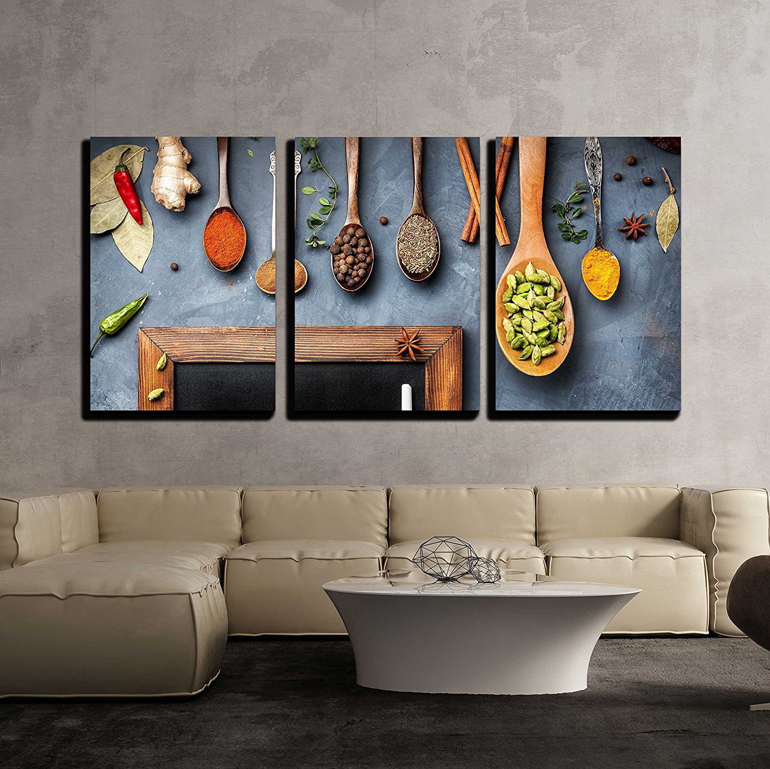 Wall26 Spices on Kitchen Table - Canvas Art Wall Decor - 24