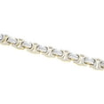 thumbnail image 4 of 10K Yellow Gold Round & Baguette Diamond 9mm Fancy Statement Bracelet 3.75 CT., 4 of 8