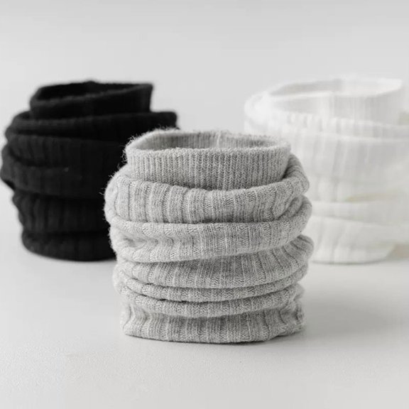 Nvzi Socks - 10 Pairs Grey Cotton Socks, mid-calf socks,breathable,One Size Athletic Socks for Daily Wear, leisure，commercial affairs ,Versatile socks,Comfortable Stockings for All Seasons​