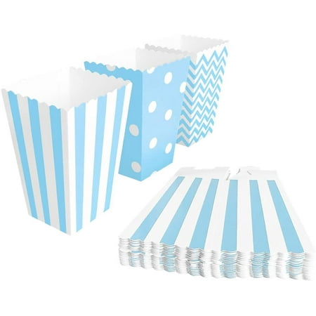 

60 PCS Popcorn Boxes Mini Paper Candy Containers for Movie Nights Carnival Parties Theater& Parties