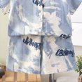 thumbnail image 6 of Paguaki Toddler Baby Boy Clothes Printed Short Sleeve Shirt And Shorts 2-Piece Children Outfit Beach Summer Clothes, 6 of 7