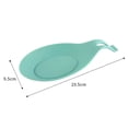 thumbnail image 3 of Graflsoa Vibrant Silicone Spoon Rest for Kitchen Utensils, Heat-Resistant and Easy-Clean Dish Pad, Decorative Yellow Silicone Holder for Spoons and Utensils, 3 of 7